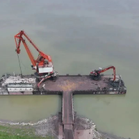 【整治】環評缺失 違規占用長江岸線！湖北一非法碼頭被拆除